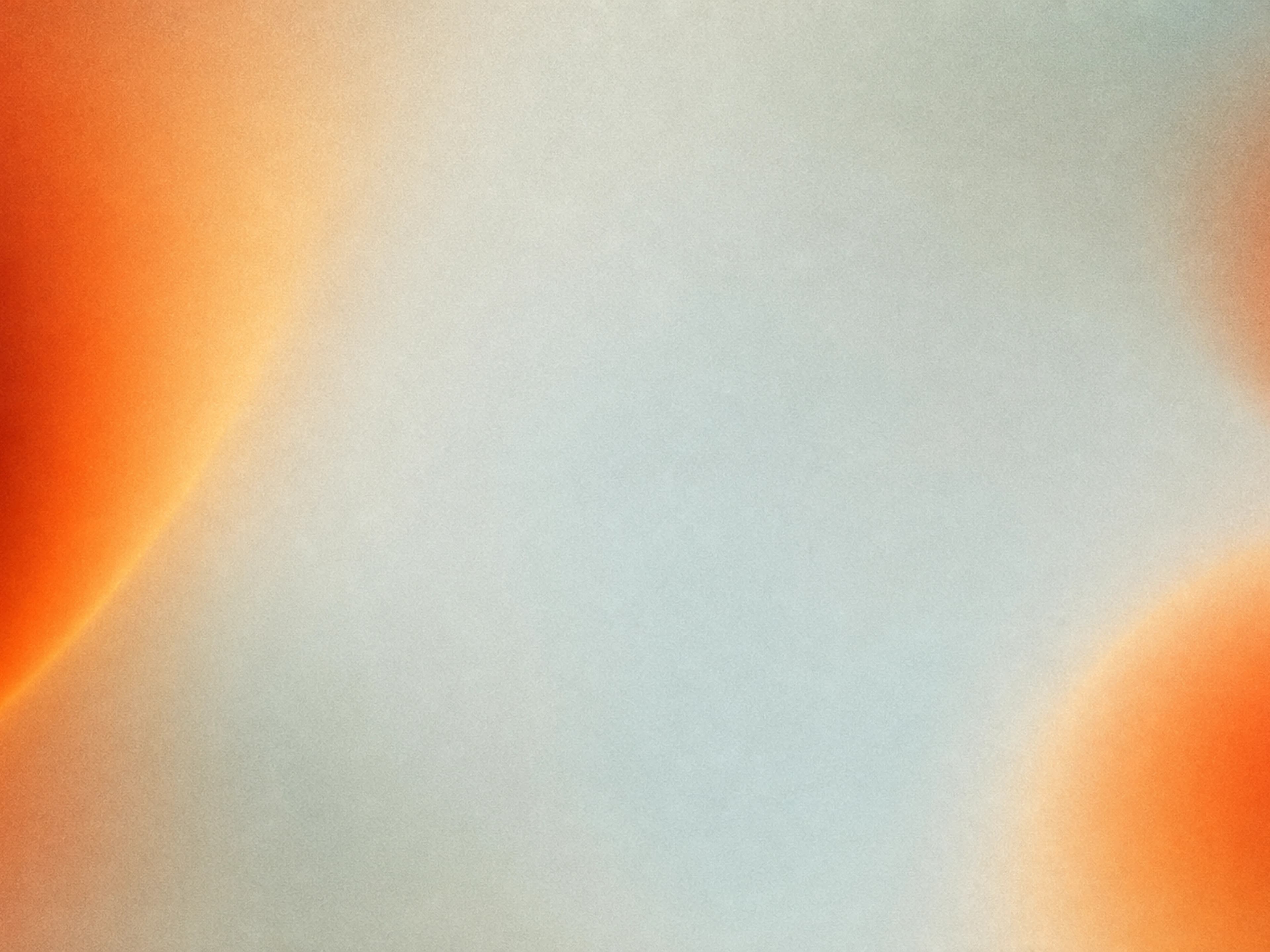 Abstract Amber workflow background in orange, pale blue, and warm gray